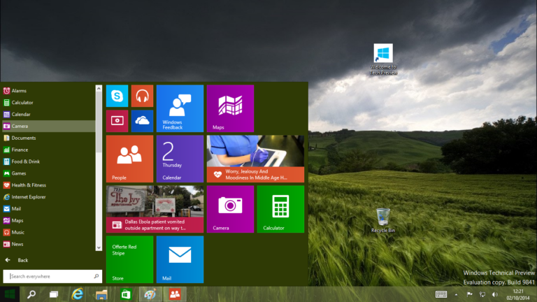 Windows 10 Technical Preview