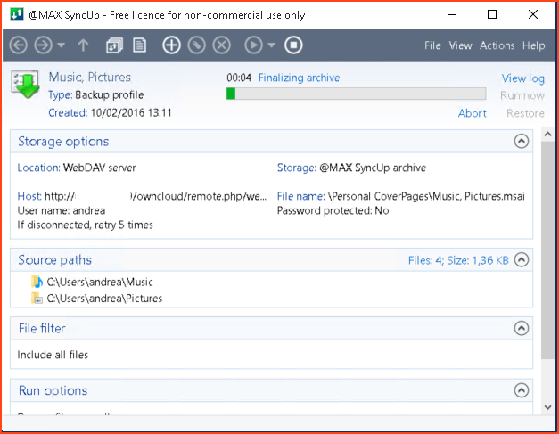 Utilizziamo OwnCloud come Server di backup2